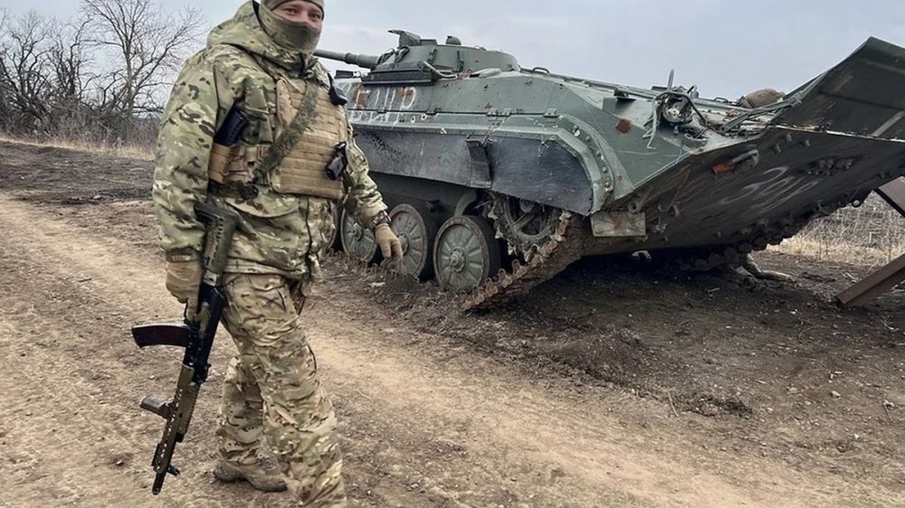 Российский войска освободили Новооленовку в ДНР