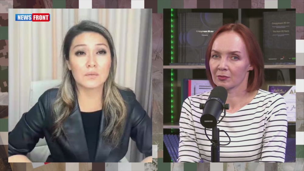 Программа &quot;Помогаем нашим&quot; на телеканале &quot;News Front TV&quot; с Эвелиной Закамской