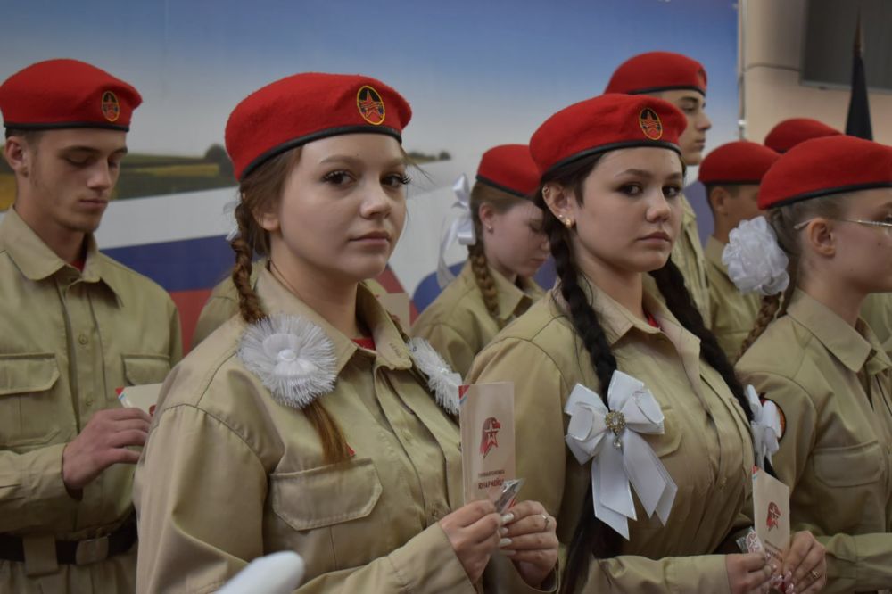 Игорь Лызов: Принял участие в очень важном патриотическом мероприятии – церемонии посвящения в Юнармейцы