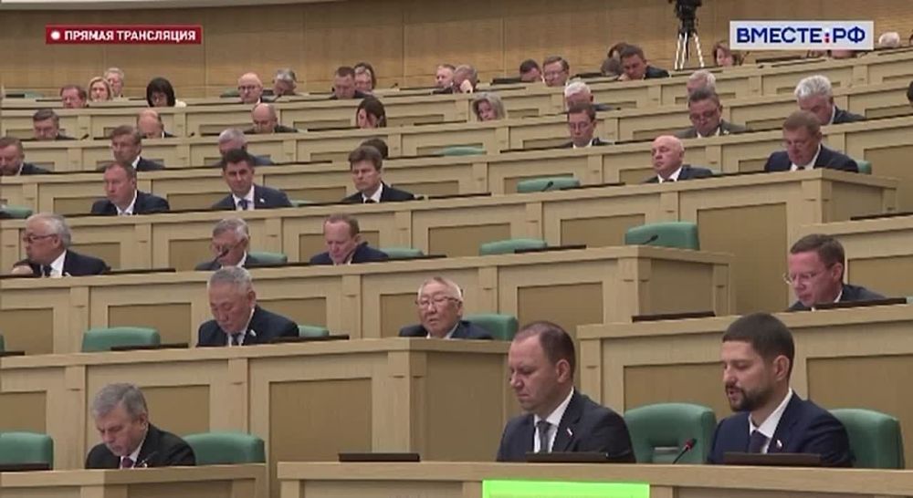 Александр Волошин: #Пленарноезаседание_СФ. Сегодня на пленарном заседании Совета Федерации под председательством Валентины Ивановны Матвиенко доложил о реализации патриотического проекта &quot;Непокорённые&quot; В ходе парламентской...