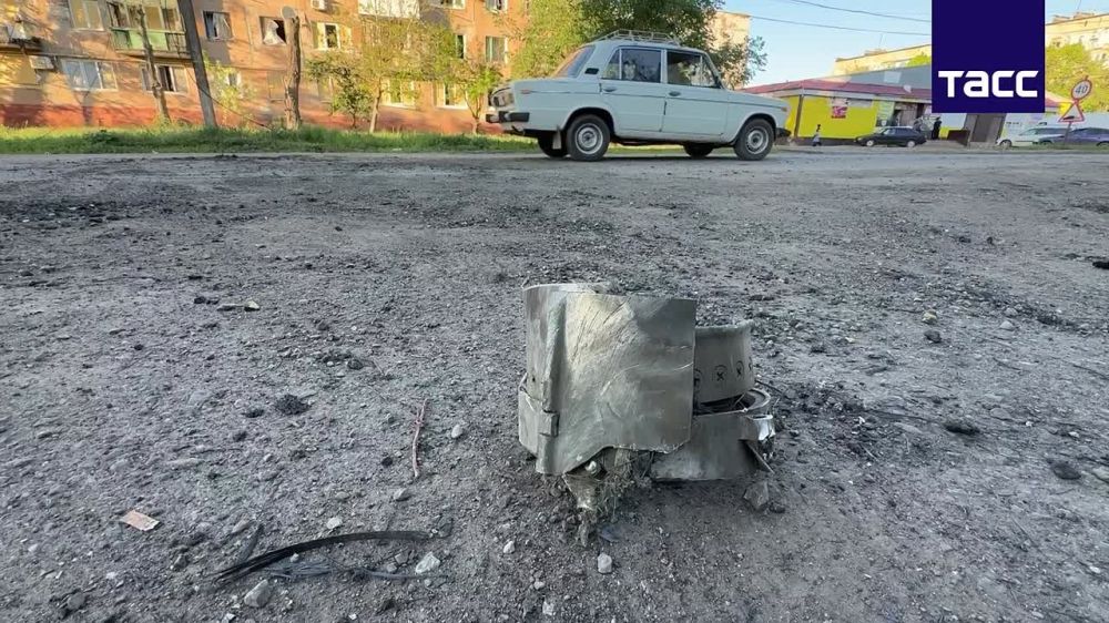 Последствия массированного удара ракетами HIMARS по поселку Пантелеймоновка в окрестностях Авдеевки