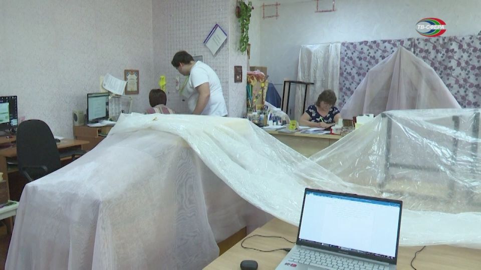 Ремонт здания библиотеки в Иловайске