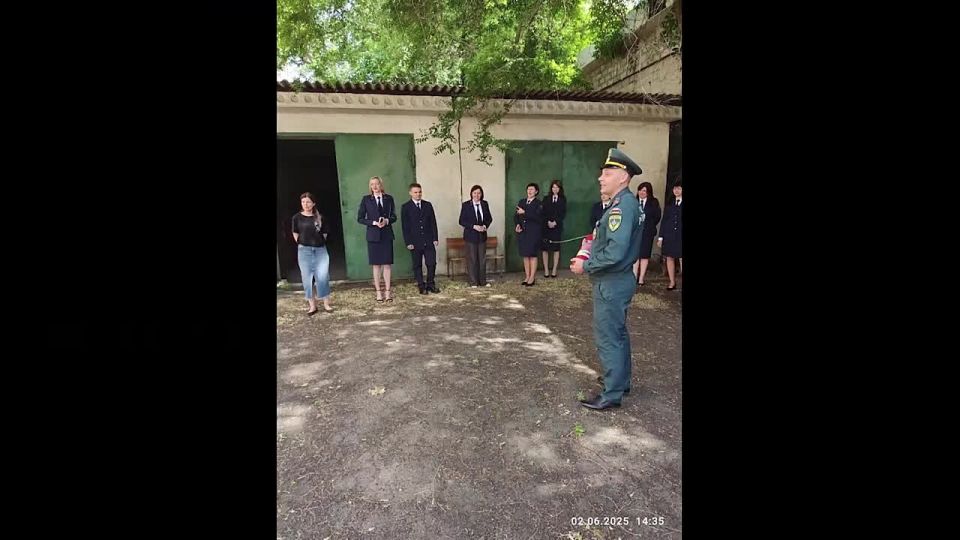 В Харцызском межрайонном суде прошли противопожарные учения