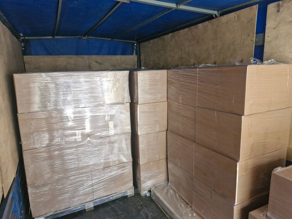 Новая партия гуманитарной помощи отправилась из Петербурга в Мариуполь