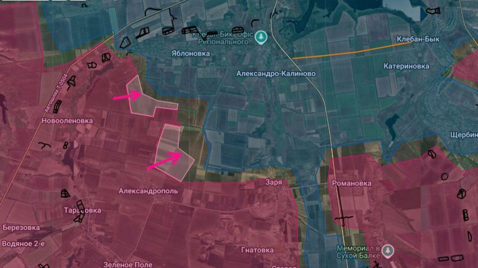 Сообщают о продвижении штурмовых отрядов 20-й гвардейской дивизии ВС РФ в районе н.п.