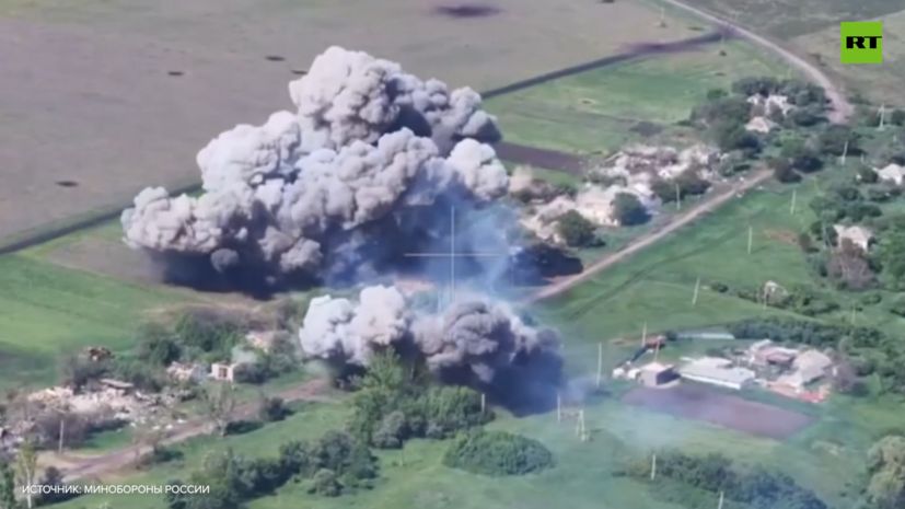 Минобороны России опубликовало видео освобождения Редкодуба в ДНР