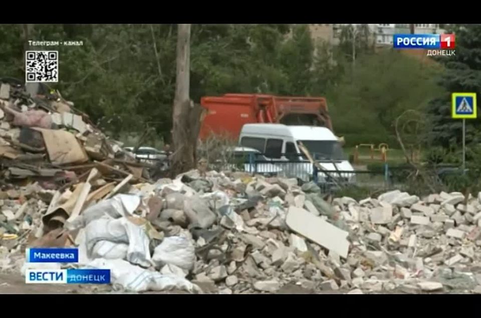 Олег Трофимов: Возрождаем Донбасс вместе! В Макеевке строители из Югры восстанавливают детский сад №19