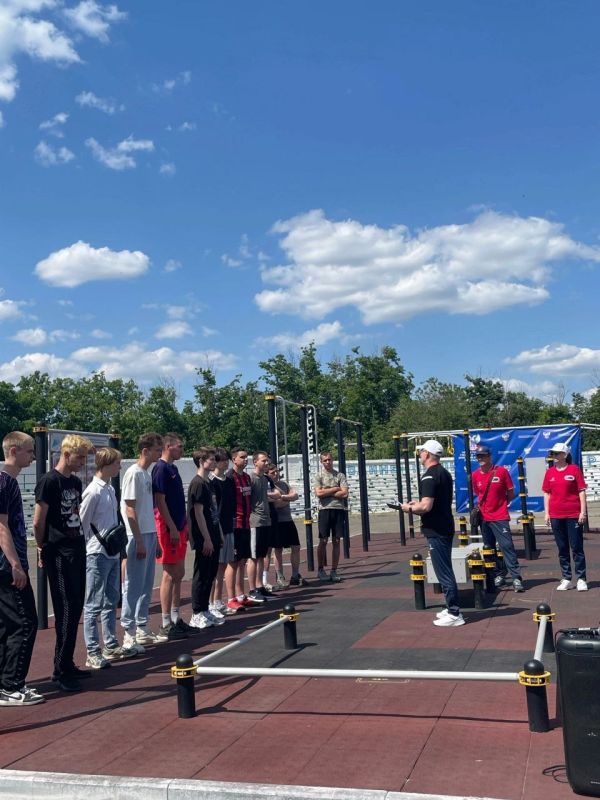 В Донецкой Народной Республике дан старт акции «Спортивный Донбасс»