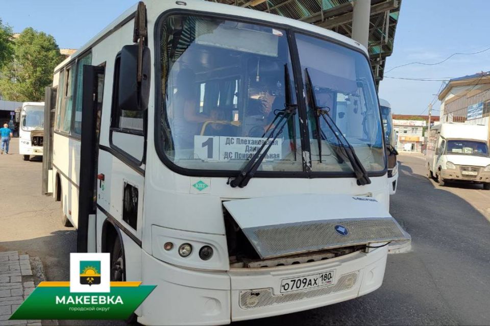 Александр Подгорный: В Макеевке проверили состояние автобусов, отправляющихся с диспетчерских станций «Плехановская» и «Бабарина»