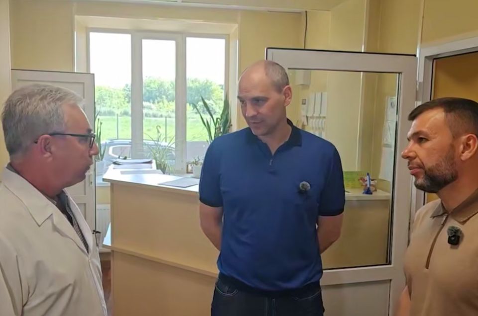 Пушилин анонсировал масштабное обновление главной больницы Тельмановского округа