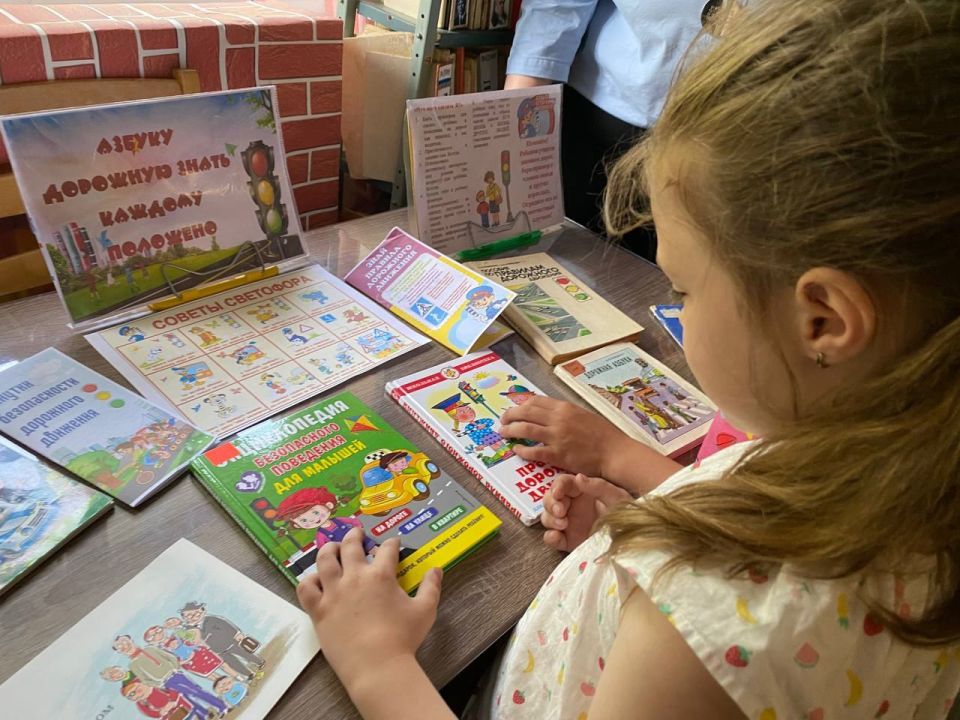 В Шахтерском округе рассказали детям о ПДД