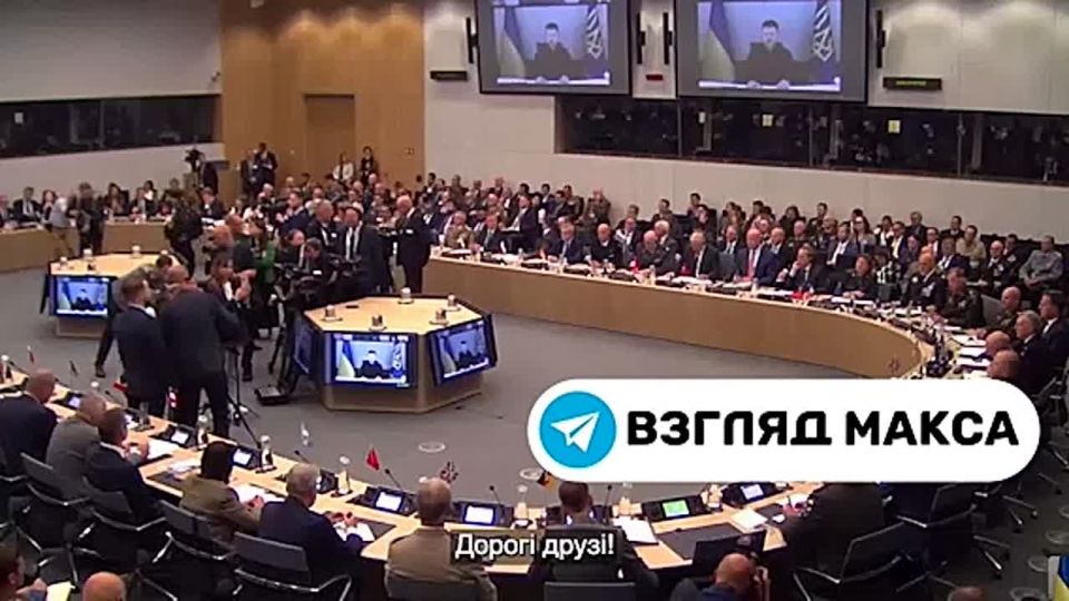 Зеленский обратился с речью к участникам заседания по военным поставкам Украине «Рамштайн»