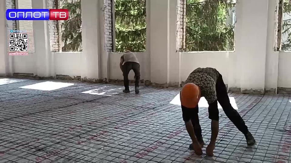 О восстановительных работах в молодежном центре Докучаевска