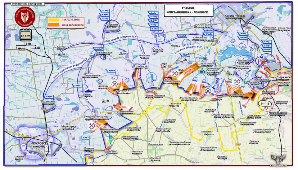 Марат Хайруллин: Армия России продолжает шатать оборону ВСУ разнонаправленными ударами Короткая сводка с фронта 6 июня 2025 года