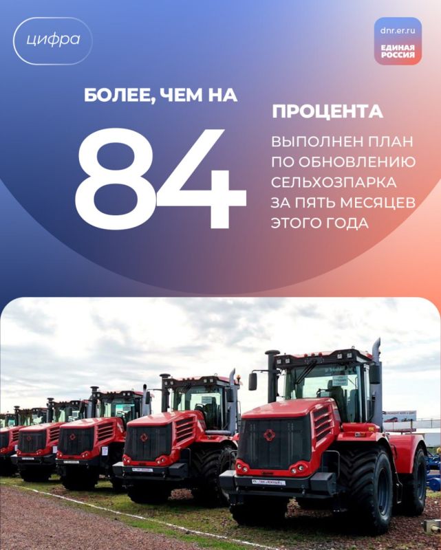 Денис Пушилин: Возрождаем сельское хозяйство, повышаем продовольственную безопасность ДНР