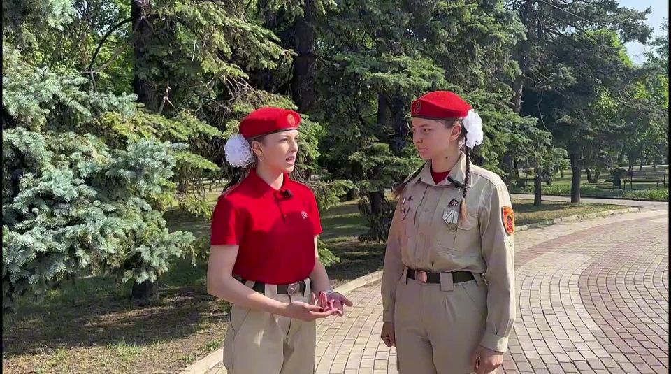 Видеорепортаж о проведении присяги от юнкора Никитиной Алены местного отделения г.о.Макеевка имени Героя СВО А.М.Линева