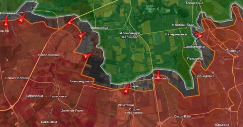 «На Торецком направлении сохраняется высокая интенсивность боевых действий