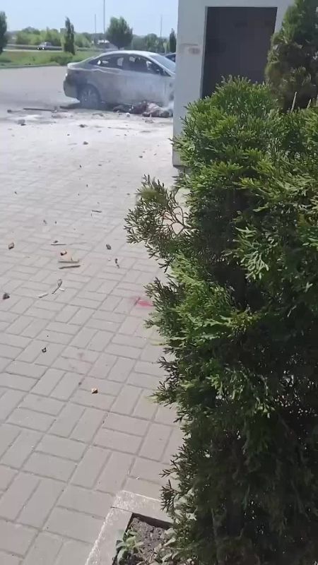 Кадры с н.п Никольское Белгородской области