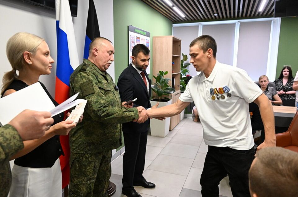 30 бойцов «Каскада» получили удостоверения ветерана боевых действий