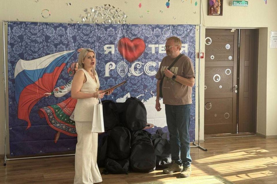 Депутат Госдумы Виталий Милонов ранее передал спецоборудование Центру социальной реабилитации инвалидов в Горловке