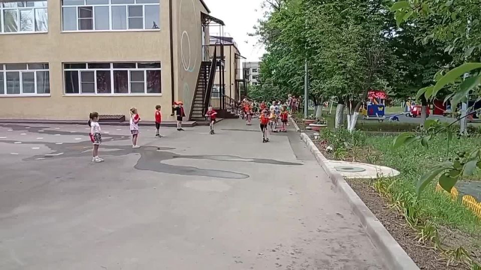 Для дошкольников Ждановки прошел «Экопробег»