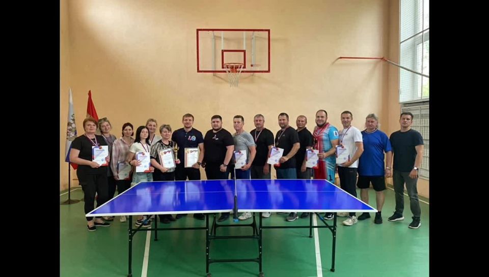 В Волновахском муниципальном округе прошёл турнир по настольному теннису!