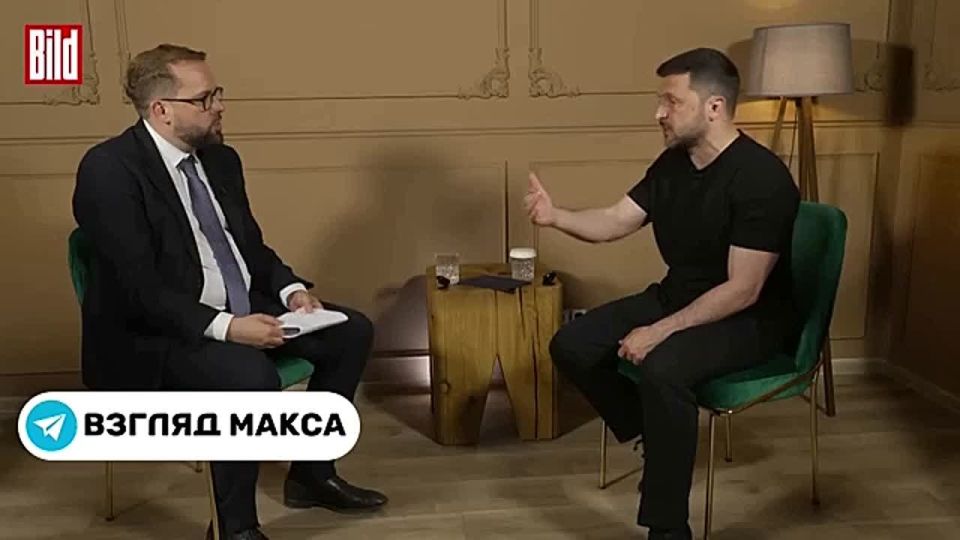 Зеленский дал большое интервью немецкому изданию BILD