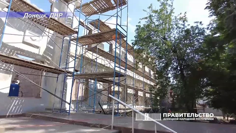 Андрей Чертков: Первый корпус ДонНУЭТ вновь распахнет свои двери уже к концу года