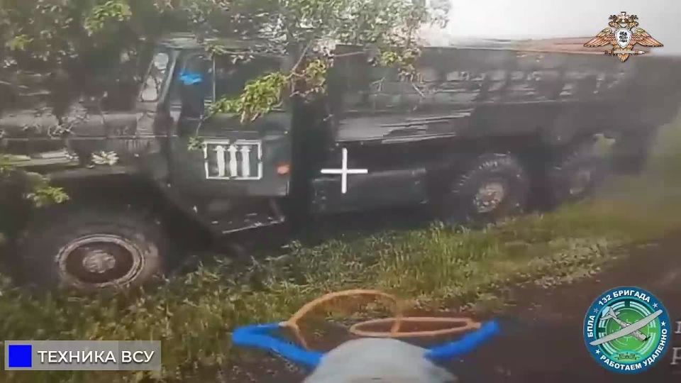 Уничтожение инженерного оборудования ВСУ
