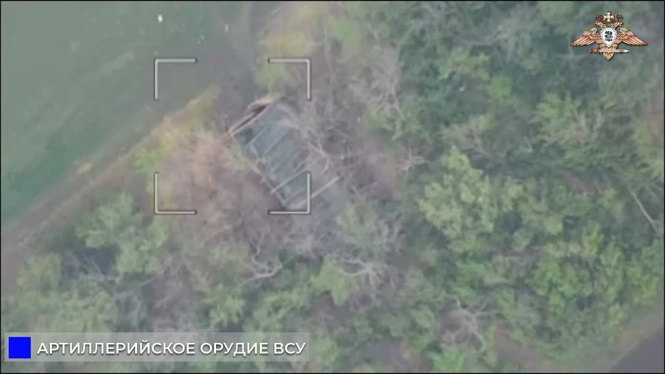 Точный удар по артиллерии ВСУ в Васютинском