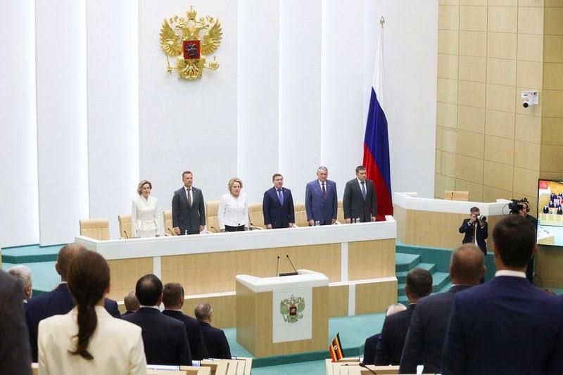 Александр Волошин: #Пленарноезаседание_СФ. Cегодня в Совете Федерации прошло очередное пленарное заседание верхней палаты парламента под председательством Валентины Ивановны Матвиенко Заседание открылось выступлением...