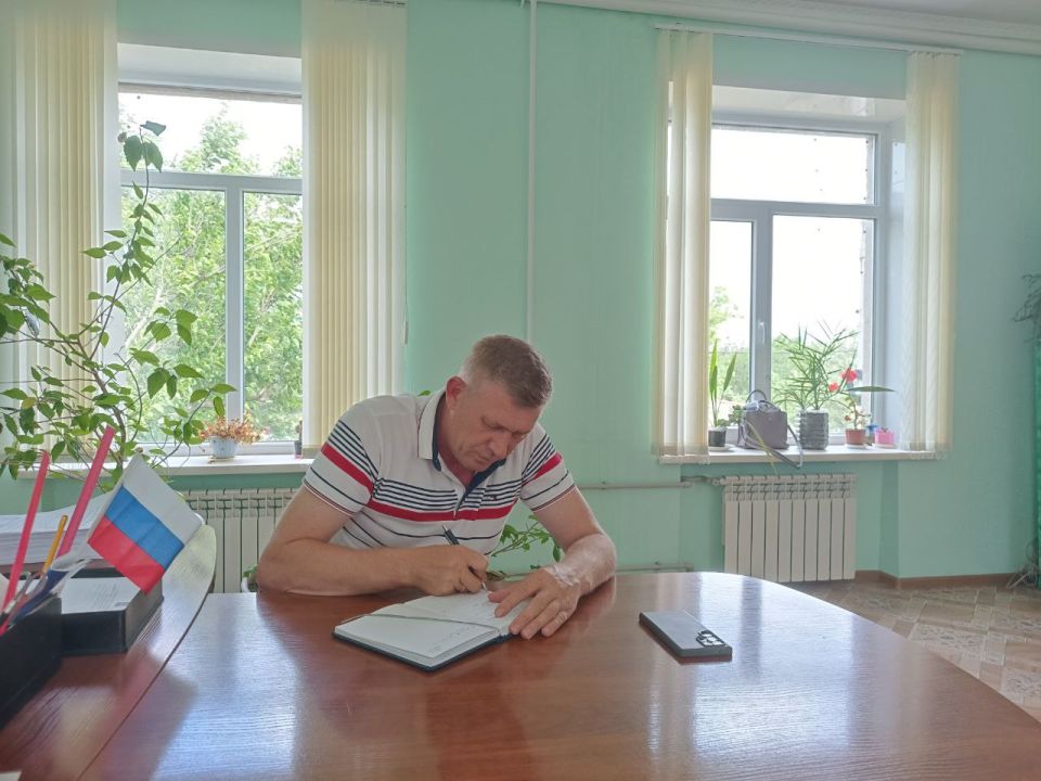 Сергей Юзвинкевич: Сегодня провёл выездной приём жителей села Старченково