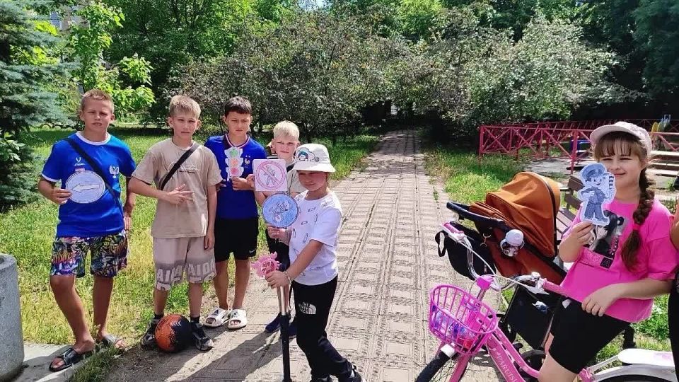 Магаданцы и ждановцы провели совместную патриотическую акцию