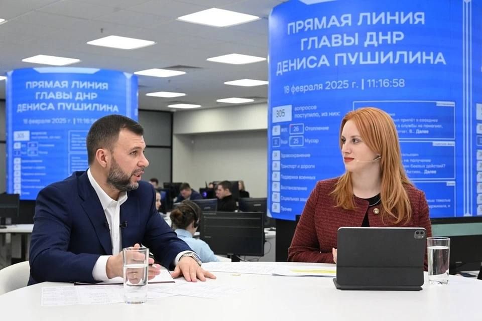 Александр Волошин: Восстановление Донбасса продолжается
