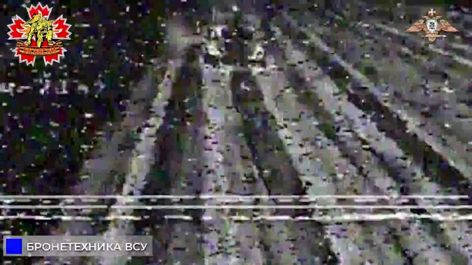 Уничтожение артиллерии и бронетехники ВСУ в районе Алексеевки