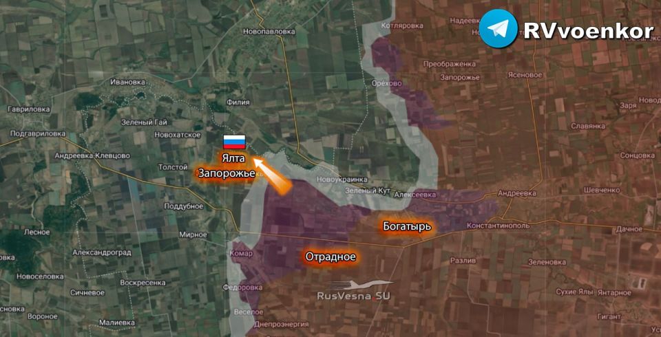 Подразделения группировки войск «Восток» освободили населенный пункт Ялта Донецкой Народной Республики