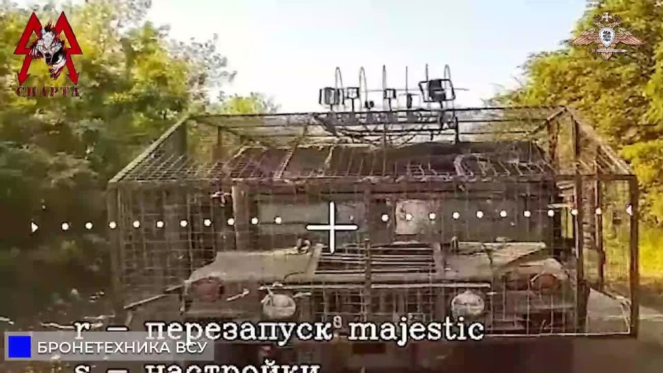 Уничтожение бронеавтомобилей ВСУ силами 80 орб «Спарта»