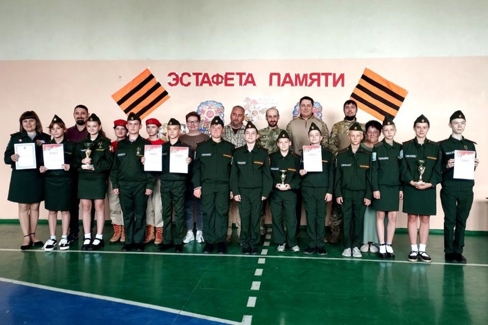 В Ждановке прошел военно-патриотический праздник «Эстафета памяти»