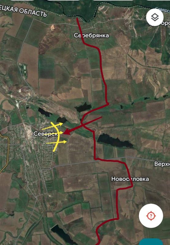 Поступают сообщения, что ВС РФ подступили к окраинам Северска в ДНР