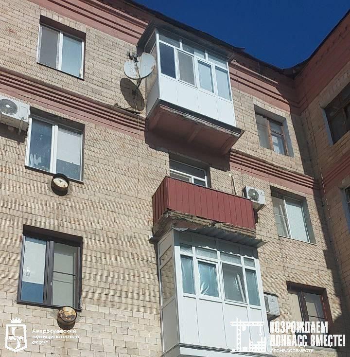 Игорь Лызов: В центре Амвросиевки Приамурье продолжает обновление фасадов домов