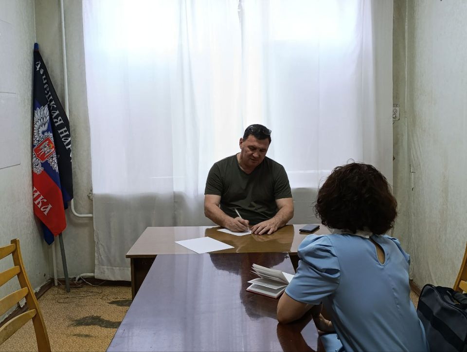 Игорь Лызов: Провел личный прием граждан