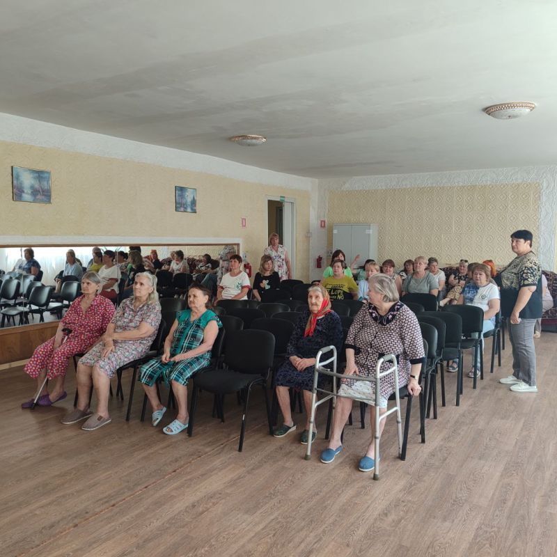В Государственном бюджетном учреждении социального обслуживания «Комплексный центр социального обслуживания населения Горняцкого района города Макеевки», по партийному проекту «Старшее поколение» ВПП «Единая Россия»...