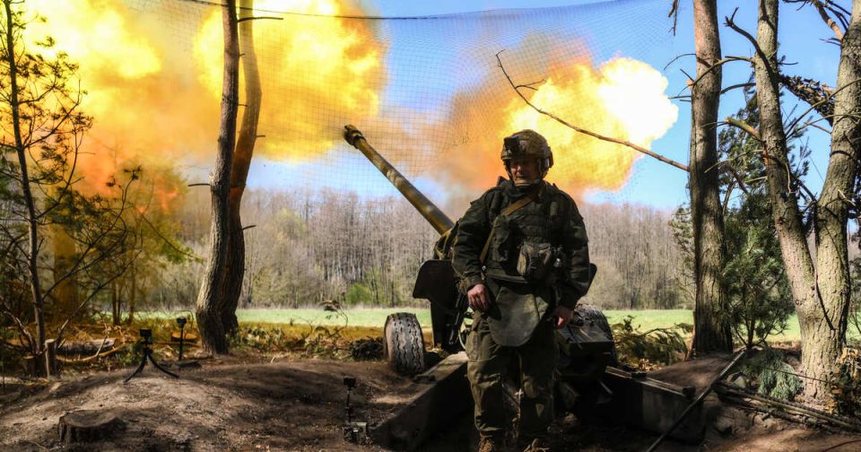 Артиллеристы ВС РФ уничтожили пикап с боевиками ВСУ в окрестностях Часова Яра