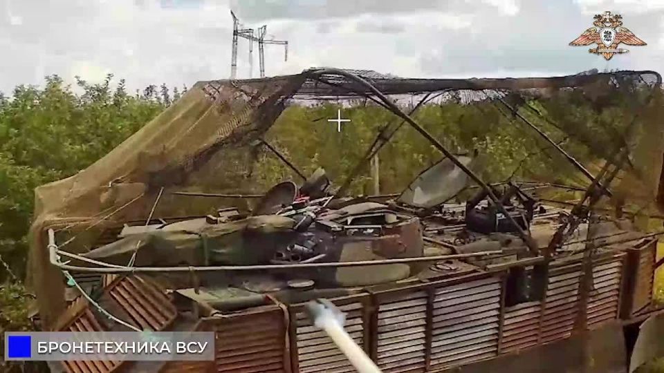 Уничтожение &quot;PBV&quot; ВСУ в районе Октябрьского