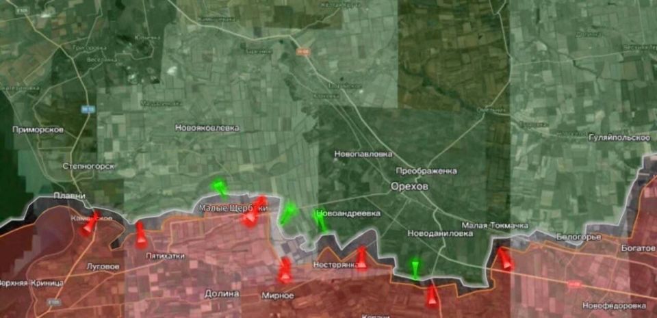«На Запорожском направлении российские войска заняли новые позиции юго-восточнее Каменского