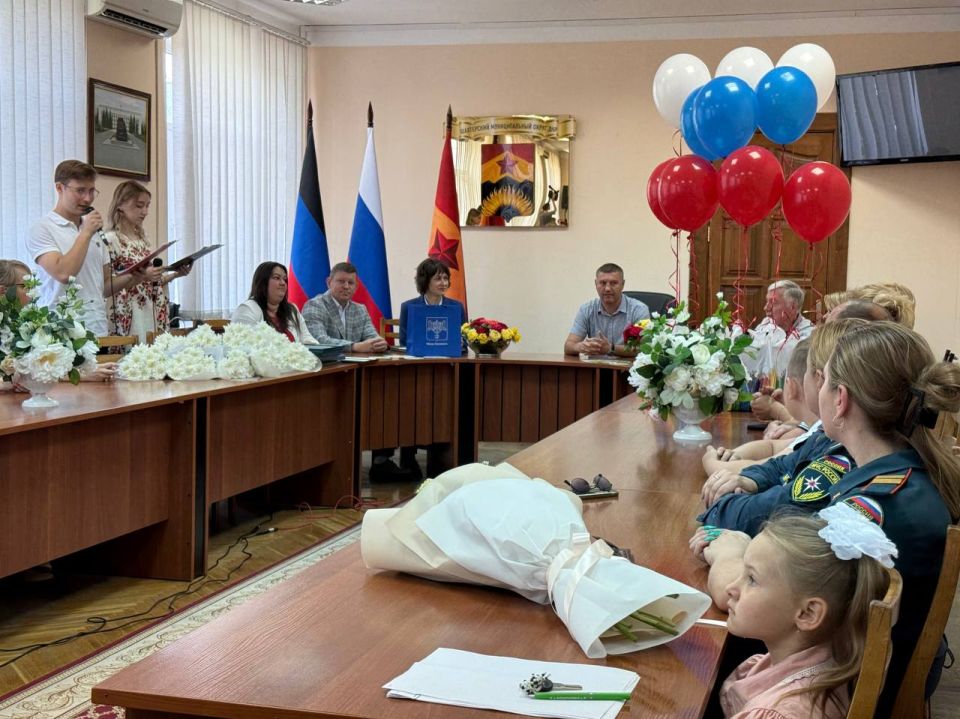 Александр Шатов: В Шахтерске состоялось торжественное мероприятие, посвященное Дню семьи, любви и верности