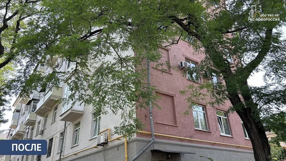 Восстановлен жилой дом на улице Николаевской в Мариуполе
