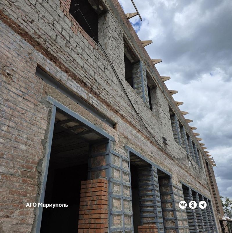 Московская область восстанавливает школу в Приморском районе