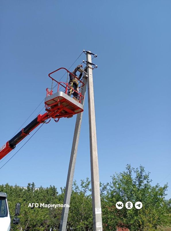 «Мариупольгорсвет» установил 70 новых светильников