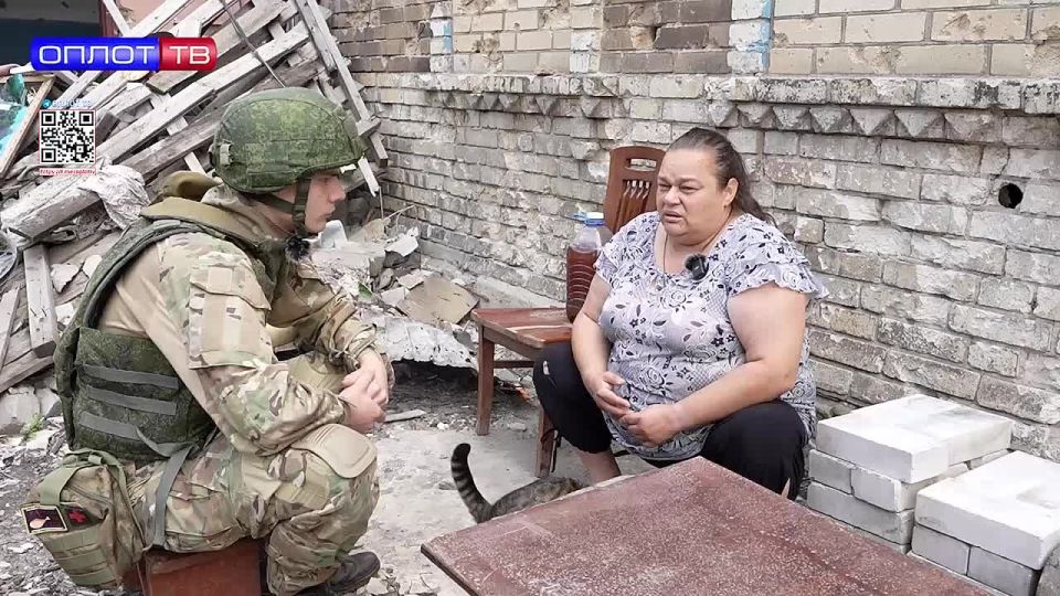 Спецрепортаж. Единственная жительница Марьинки